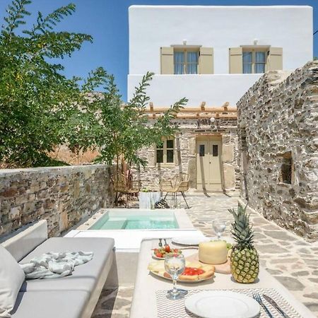 Villa Anthemion Naxos With Outdoor Jacuzzi Άνω Σαγκρί Εξωτερικό φωτογραφία